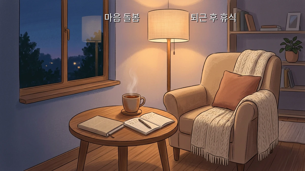 바쁜 직장인을 위한 퇴근 후 5분 번아웃 증후군 자가진단법